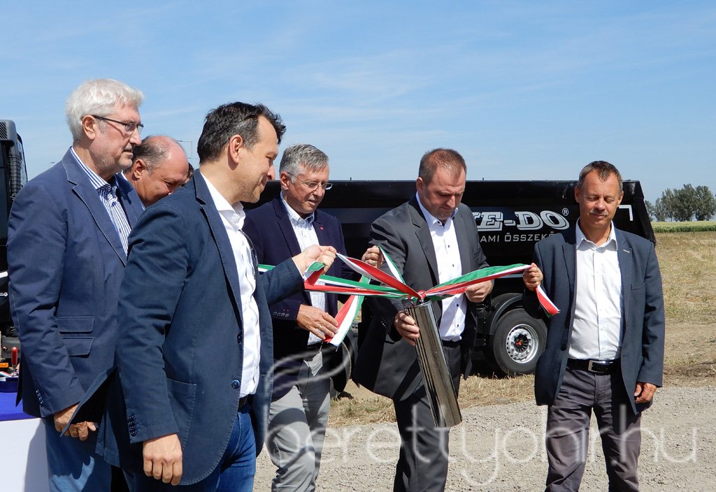 Berettyóújfalu-Tépe kerékpárút alapkőletétele 13